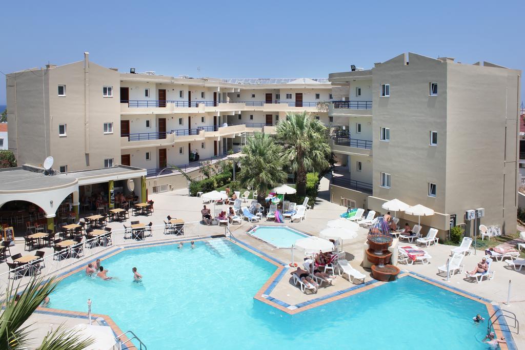 Sea Melody Beach Hotel Apartments Ialysós Eksteriør bilde