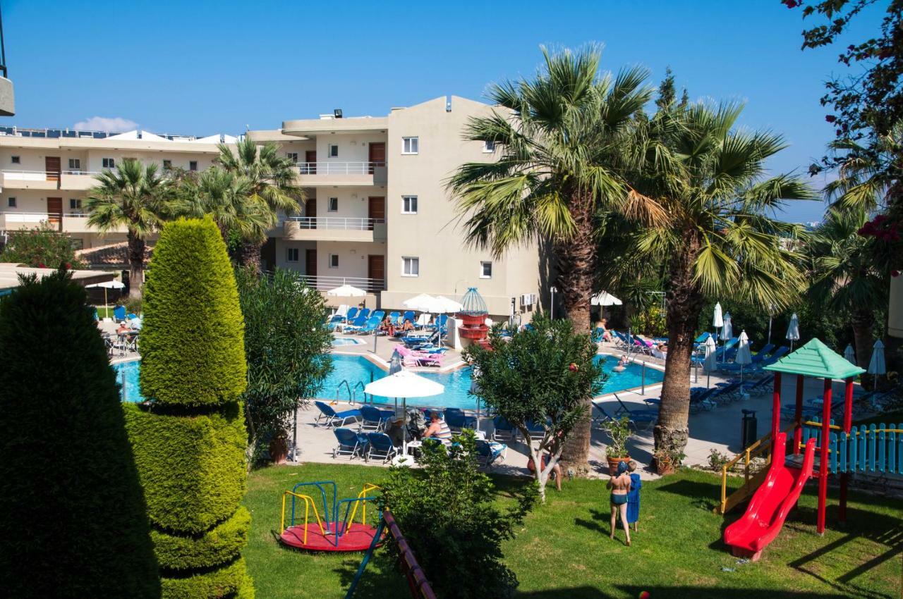 Sea Melody Beach Hotel Apartments Ialysós Eksteriør bilde